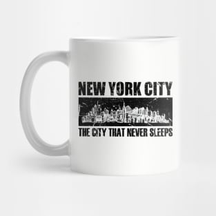 New York City Never Sleeps Mug